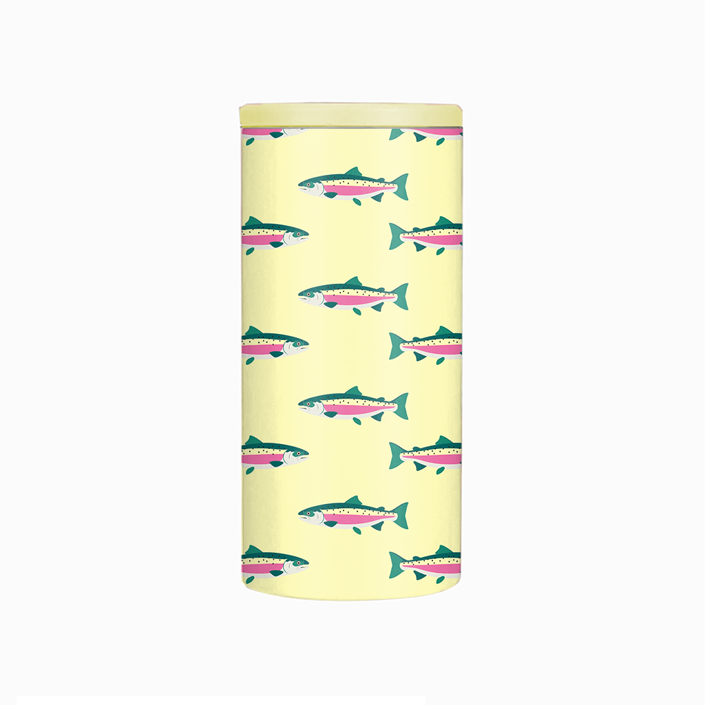 Hard Cooling Can in Yellow Rainbow Trout