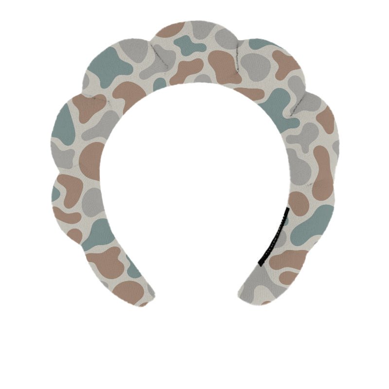 Camo “Get Ready With Me” Skincare Headband