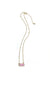 Pink Cowboy Hat Necklace
