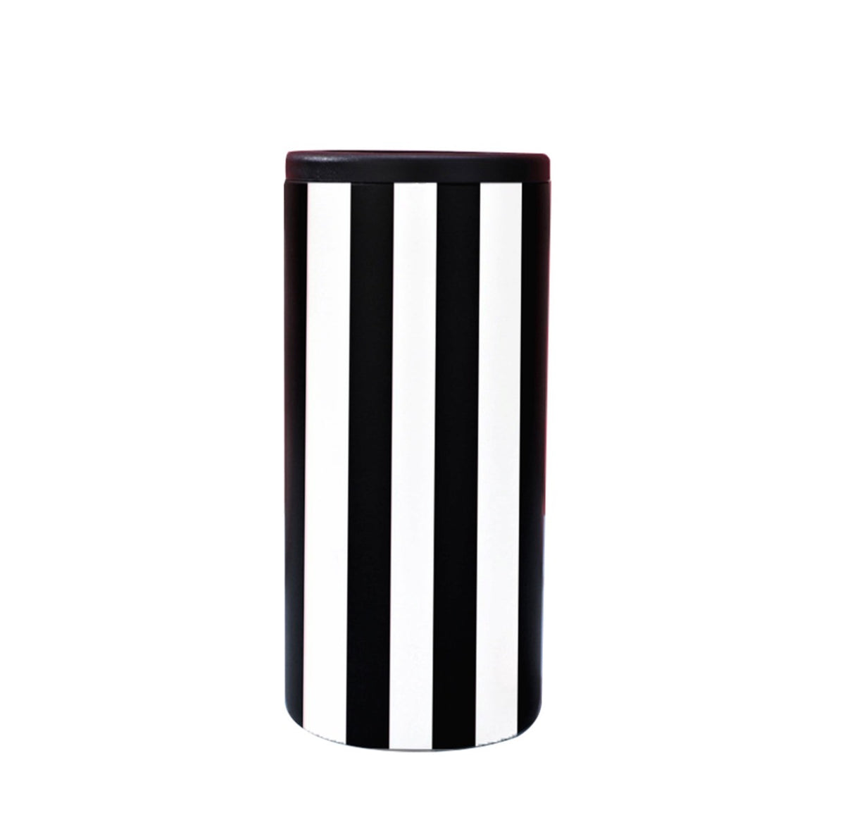 Hard Cooling Can in Black Striped