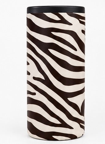 Hard Cooling Can in Zebra Stripe