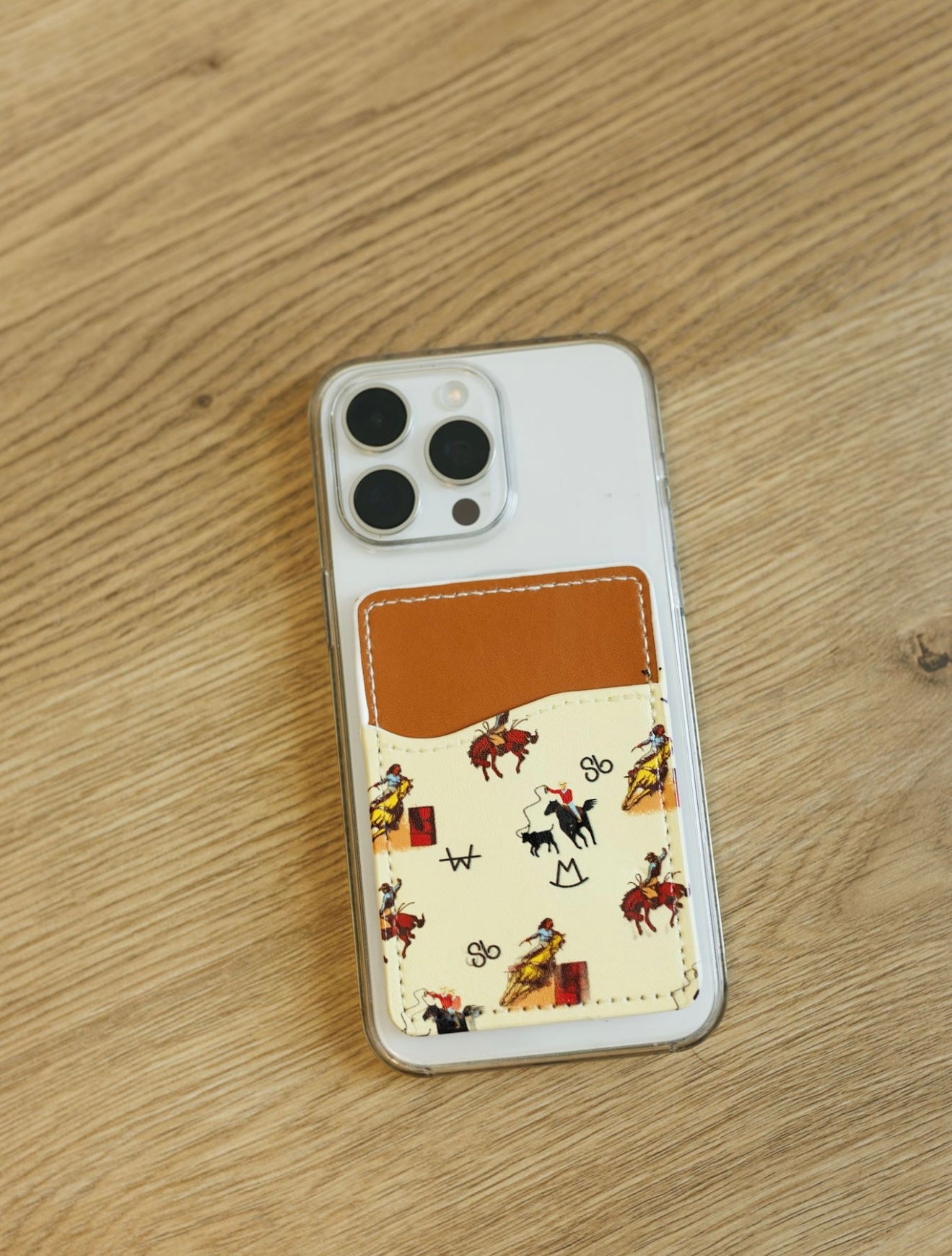 Vintage Cowboy Phone Pocket