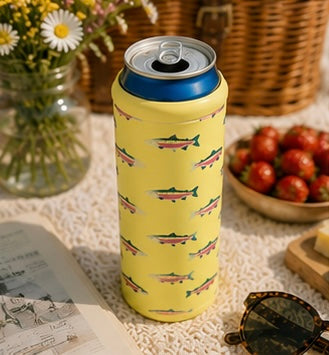 Hard Cooling Can in Yellow Rainbow Trout