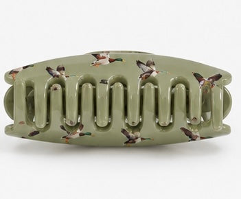 Green Duck Claw Clip