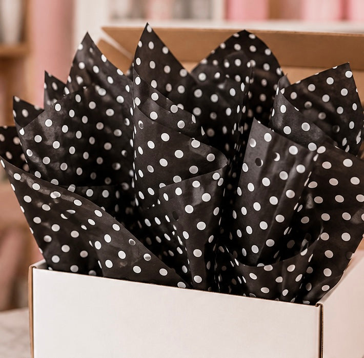 Polka Dot Tissue Paper