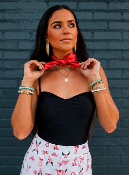 Red Buckaroo Scarf