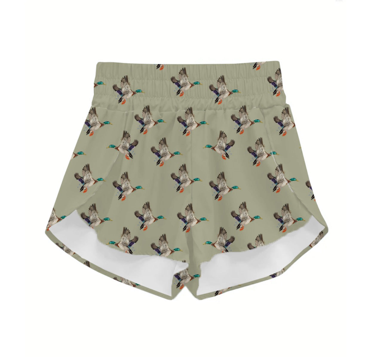 Green Duck Shorts