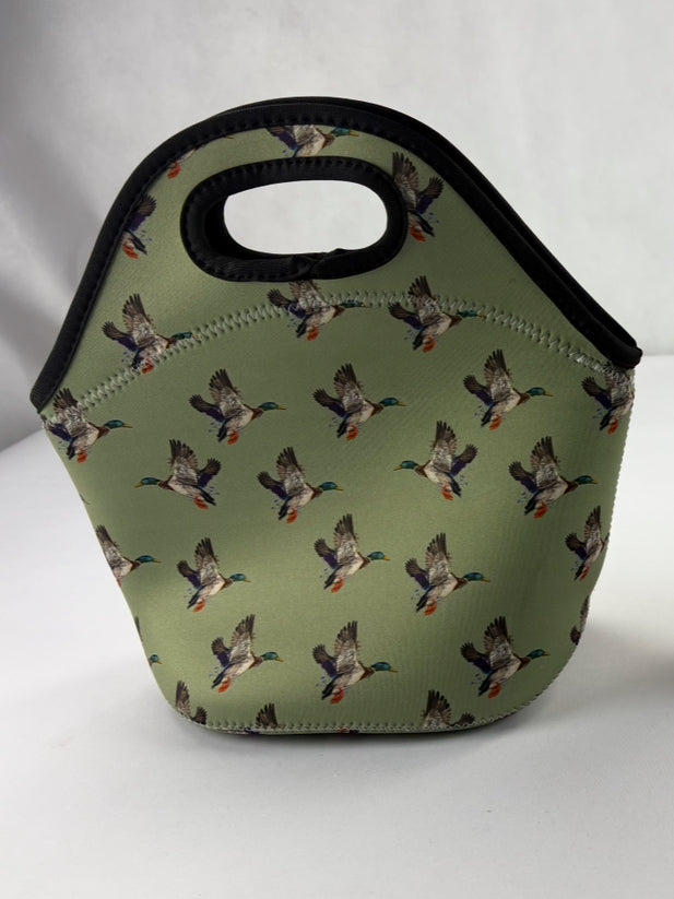 Green Duck Lunch Tote
