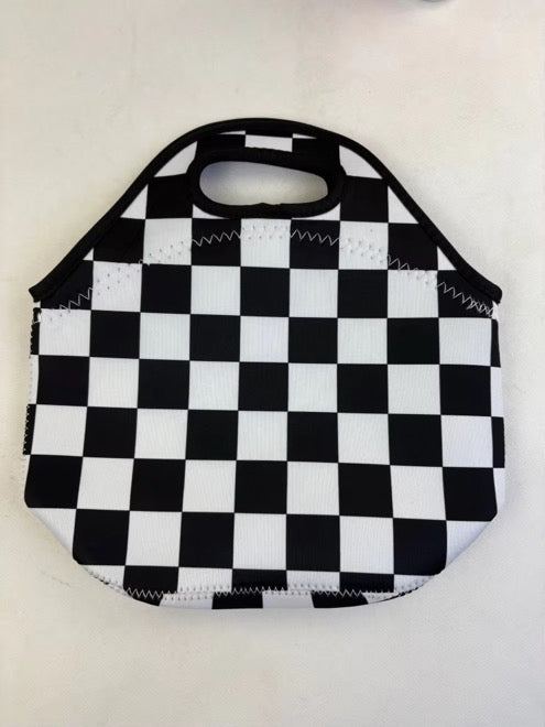 Checkerboard Lunch Tote