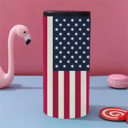 Hard Cooling Can in American Flag