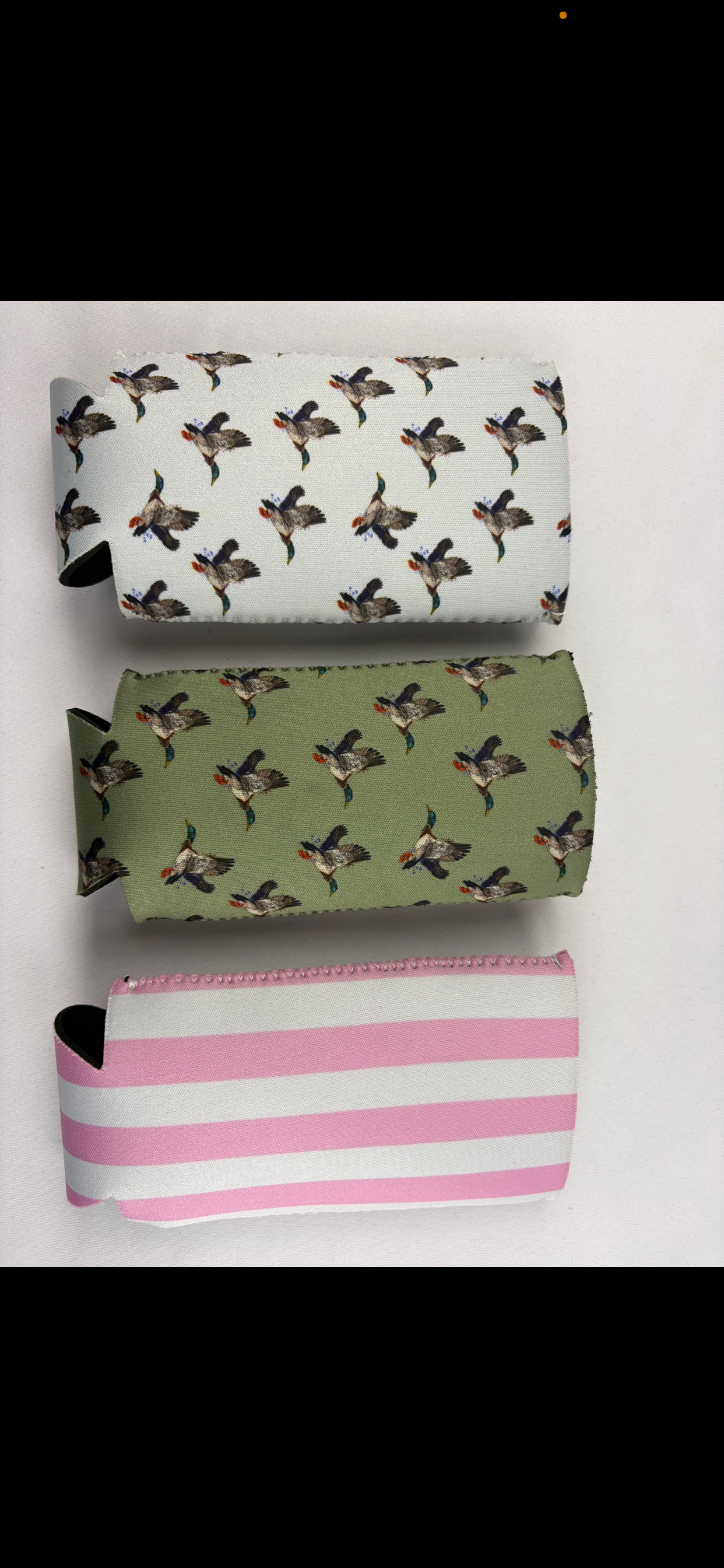 Green Duck Tall Coozie 2-Pack