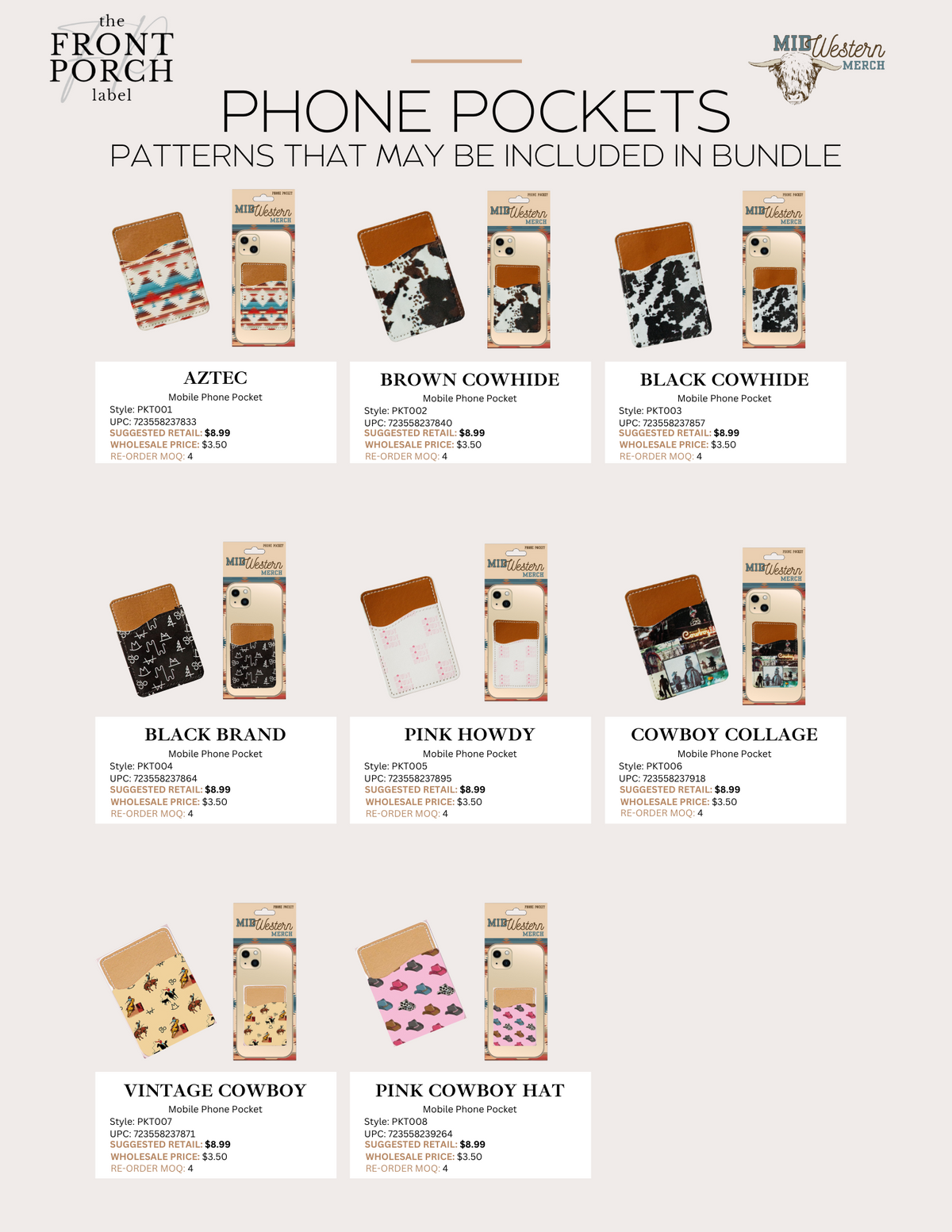 Phone Pockets Bundle