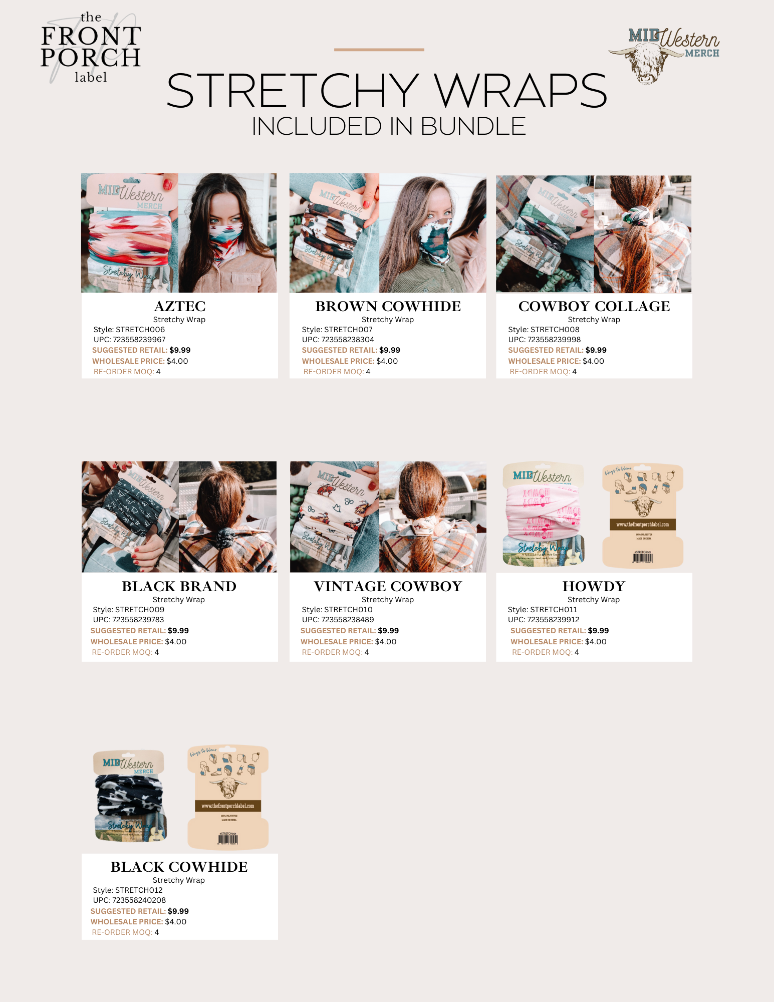 Stretchy Wrap Bundle