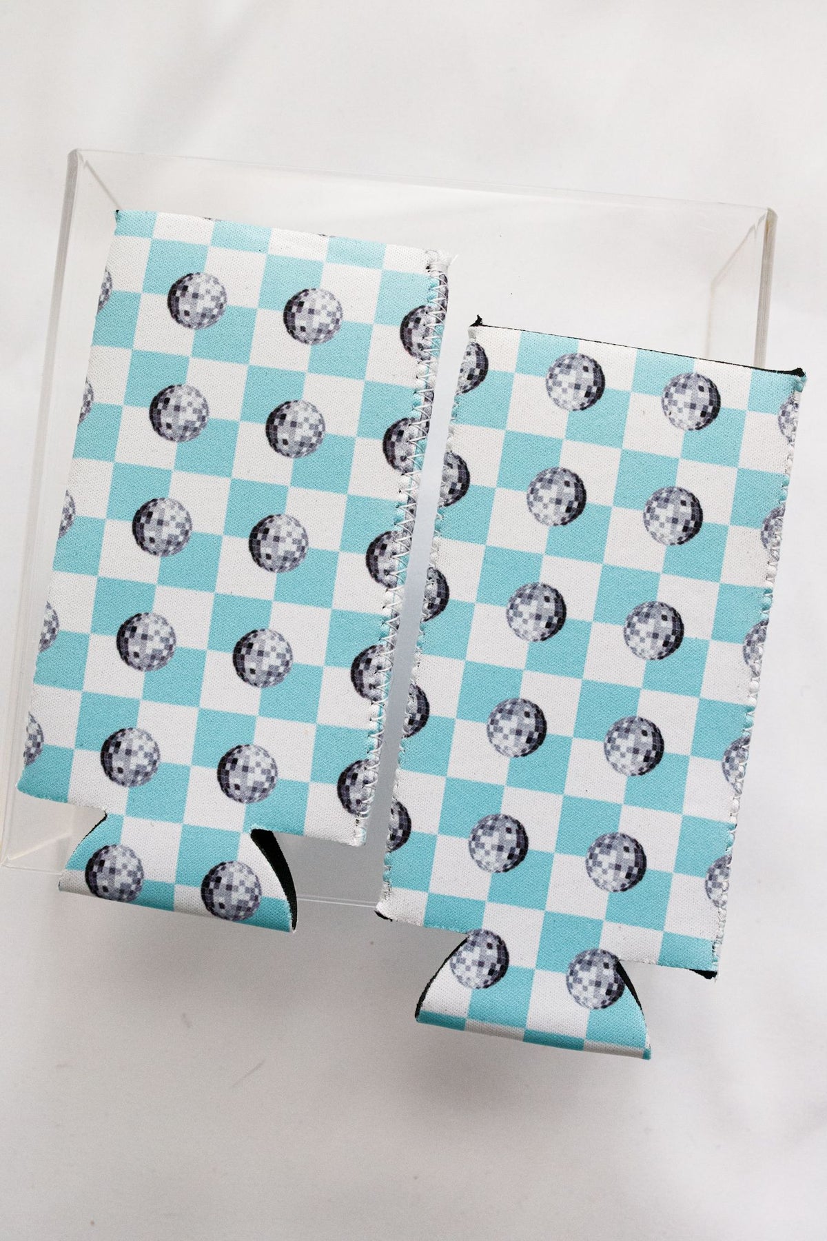 Disco Ball Tall Coozie 2-Pack