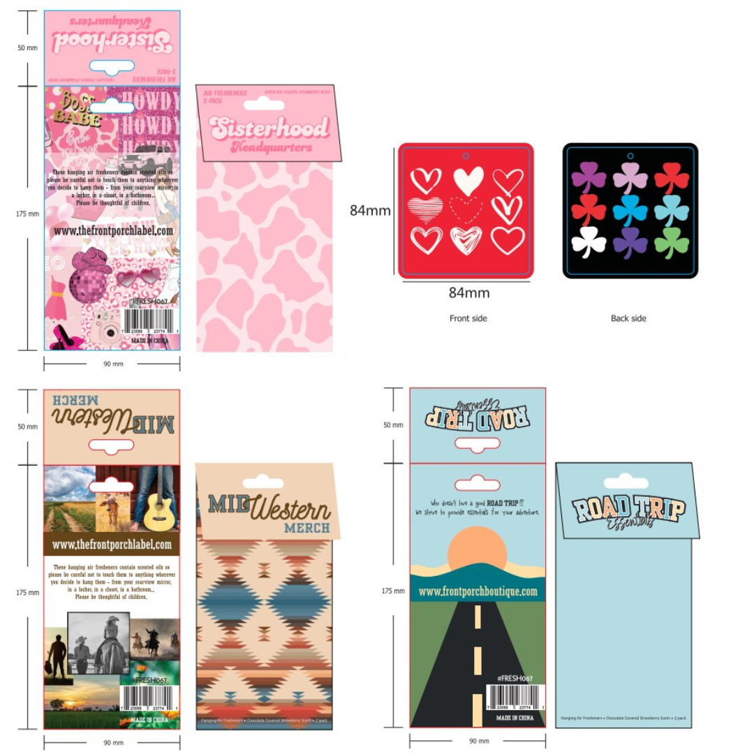 Hearts &amp; Shamrocks Air Freshener