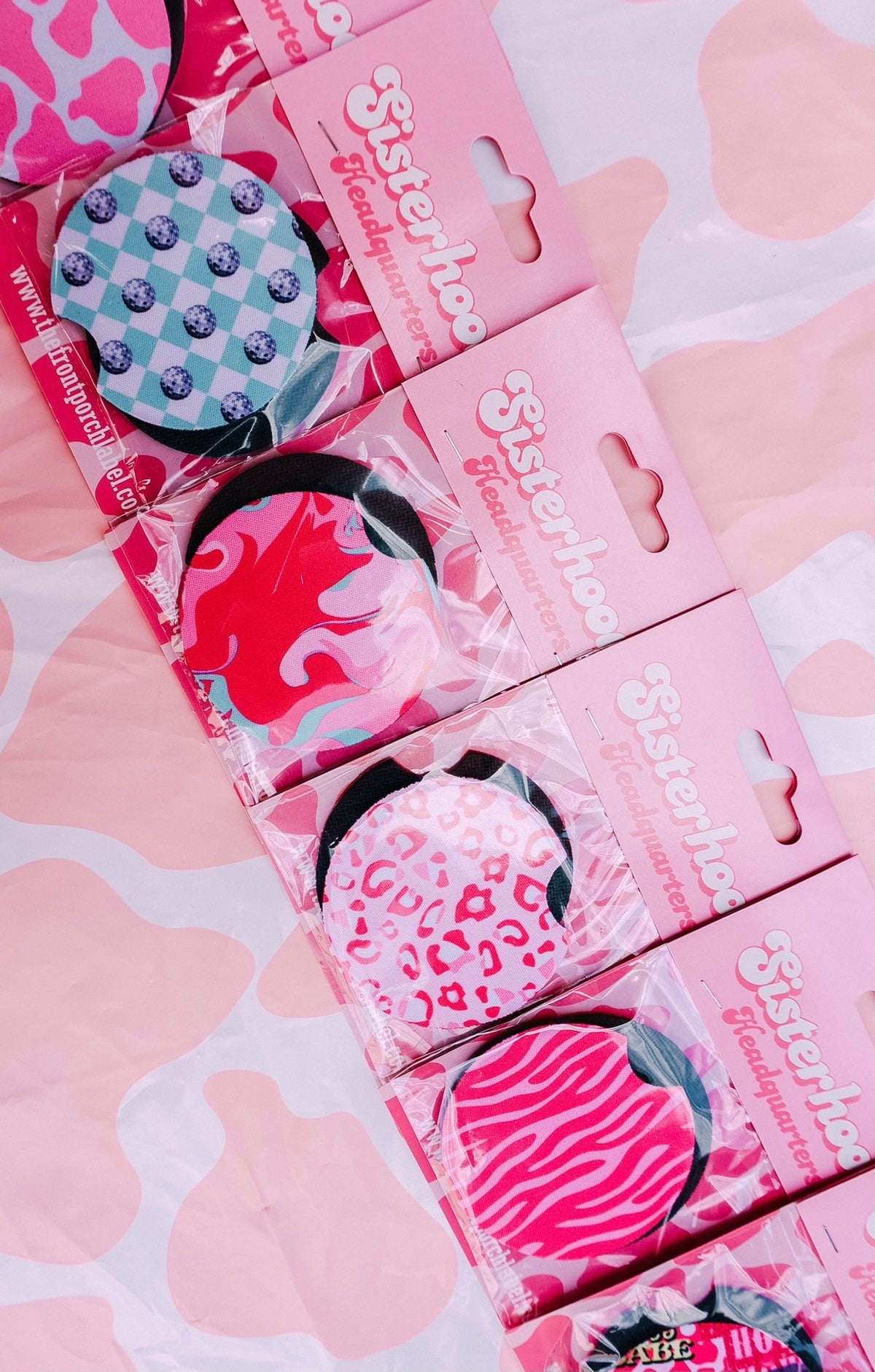 Swirl Car Coasters 2-Pack