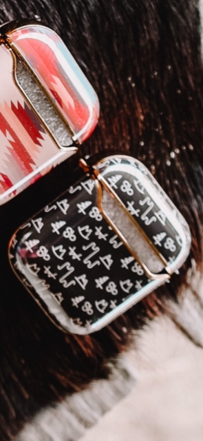 Black Brand Airpod Case