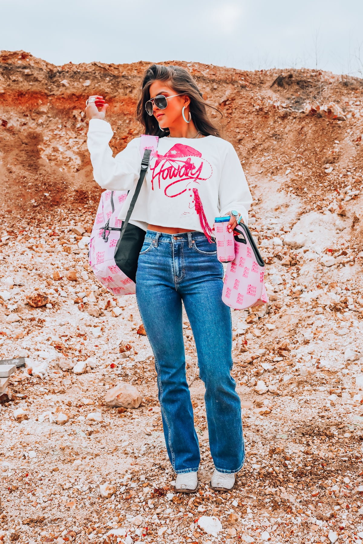 Howdy Tall Coozie 2-Pack