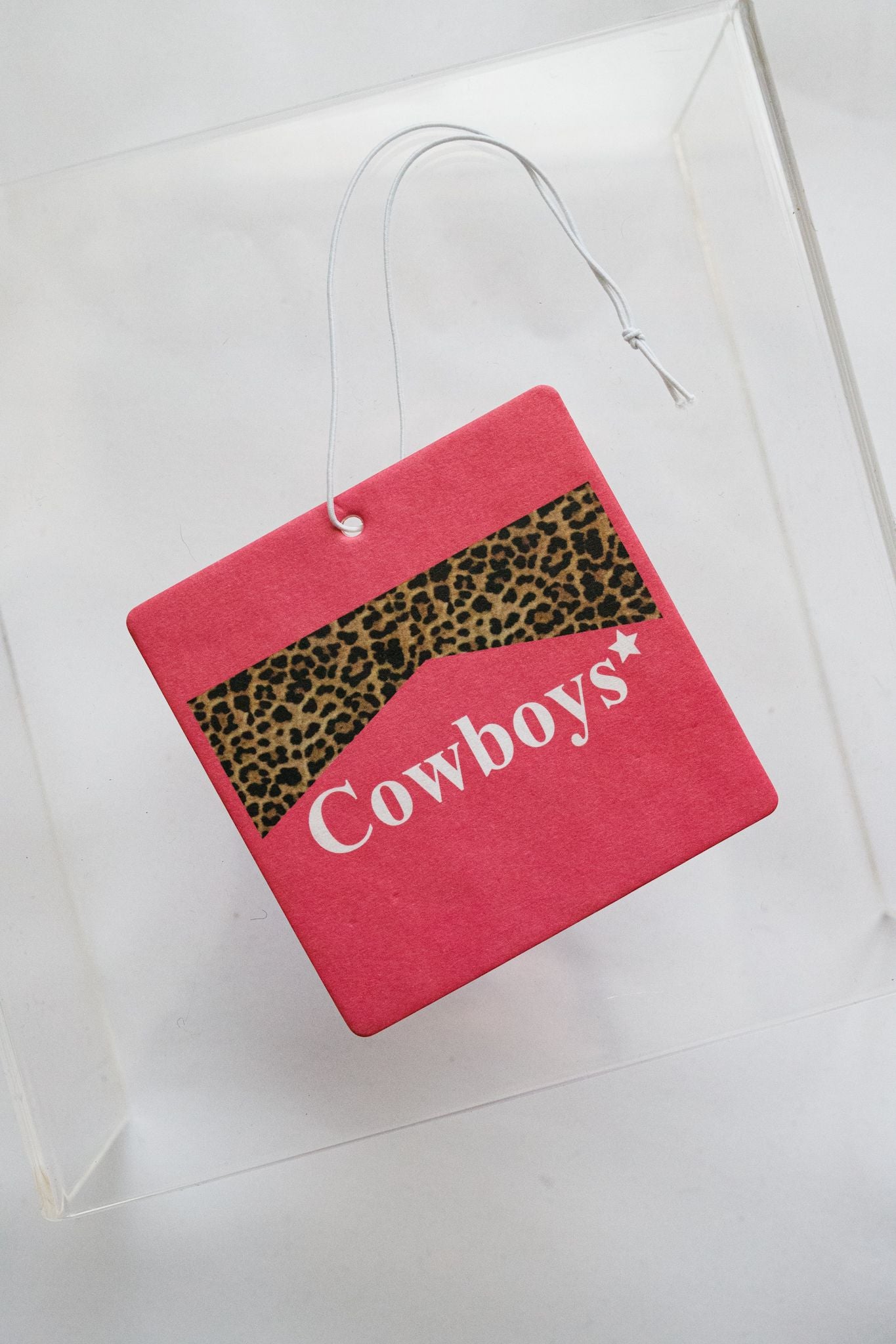 Pink Cowboys Air Freshener