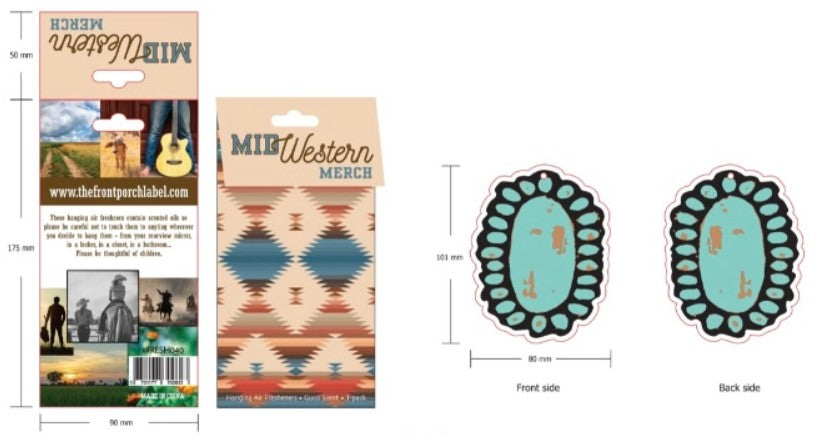 Large Turquoise Stone Air Freshener