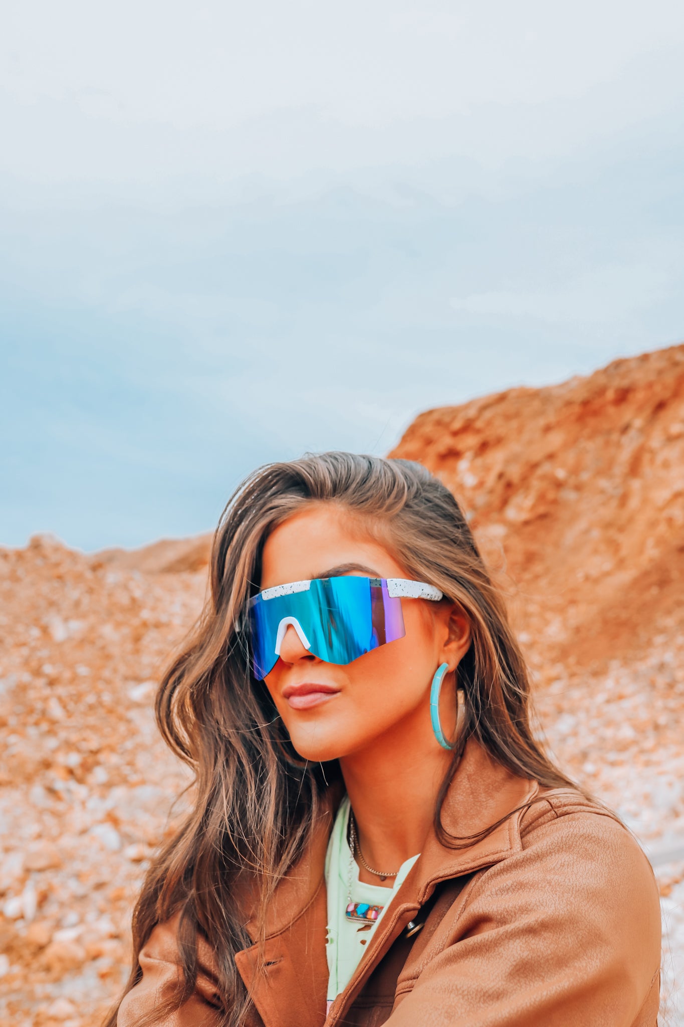 Clear Sport Sunglasses