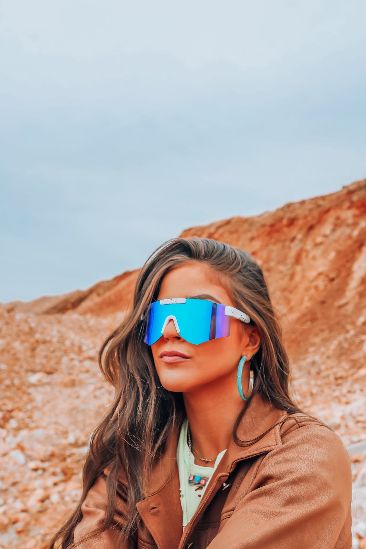 Clear Sport Sunglasses