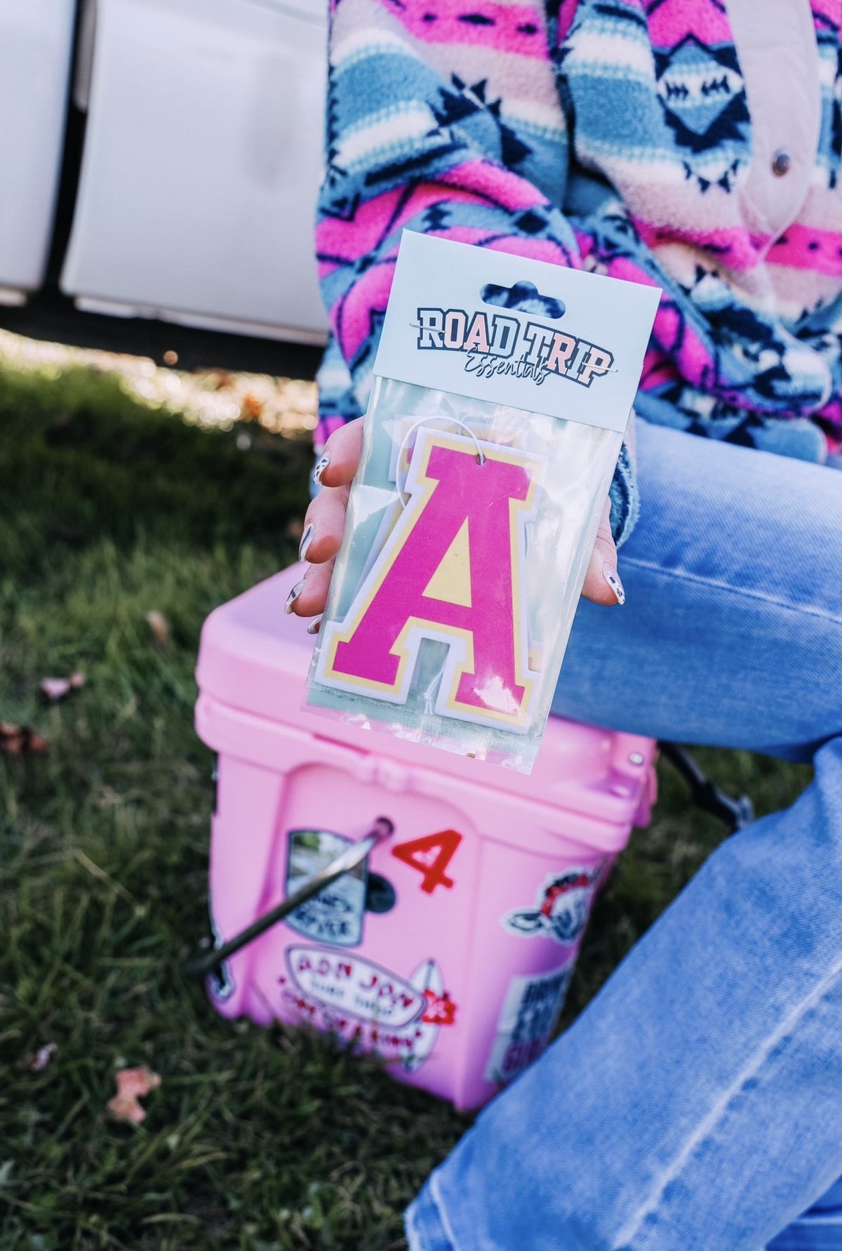 Varsity Initial A Air Freshener