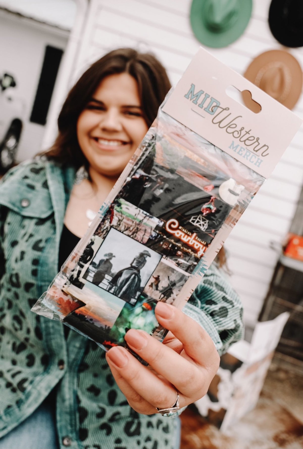 Cowboy Collage Tall Coozie 2-Pack