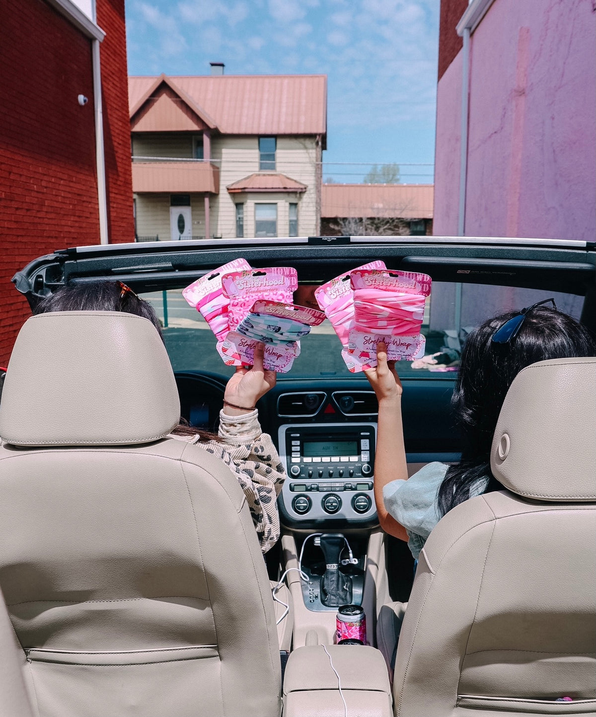 Pink Leopard Stretchy Headwrap