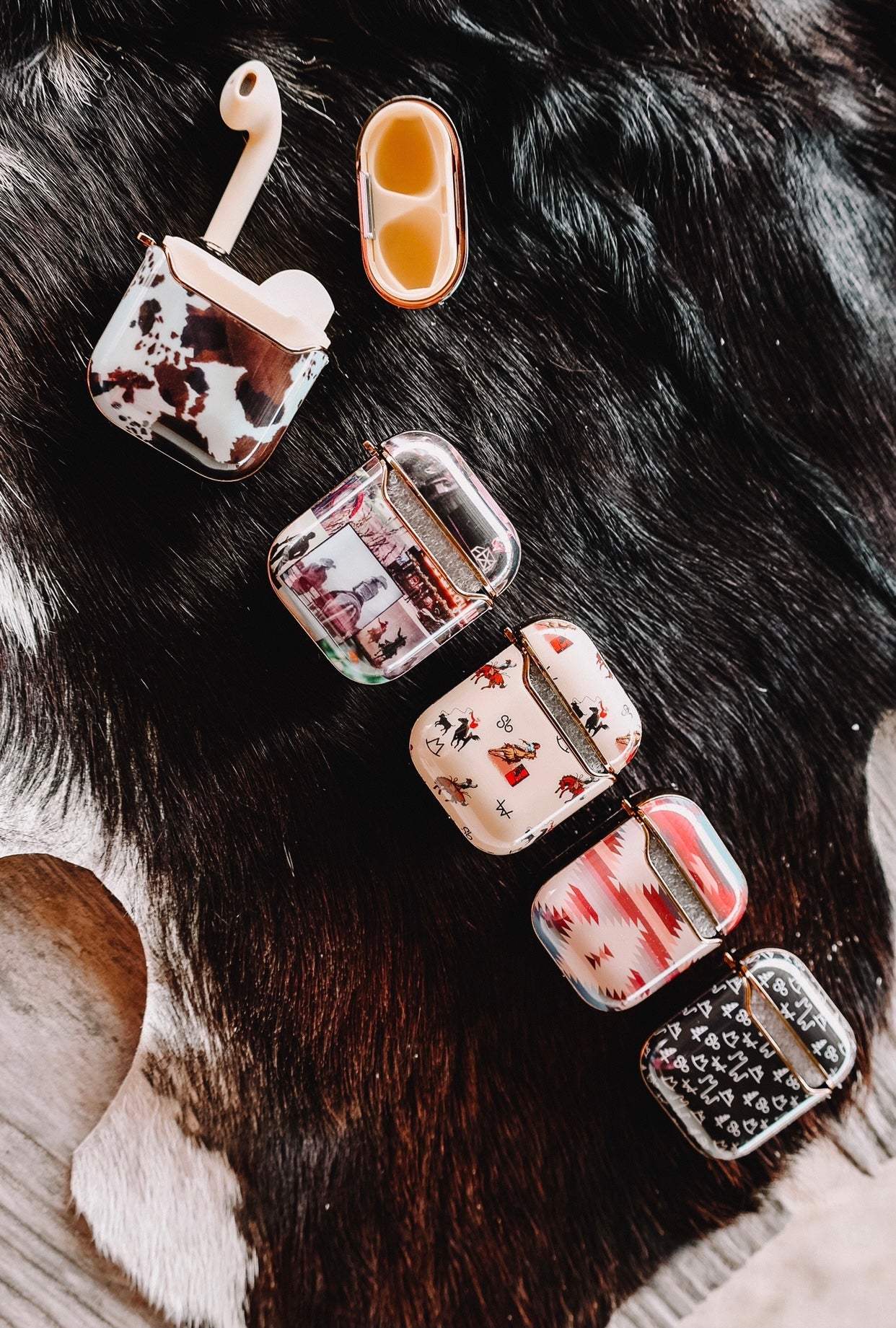 Black Brand Airpod Case