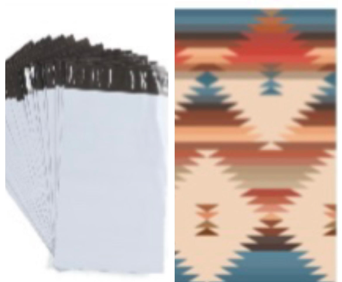 Aztec Poly Mailer 10x13 Shipping Bags 100-Pack