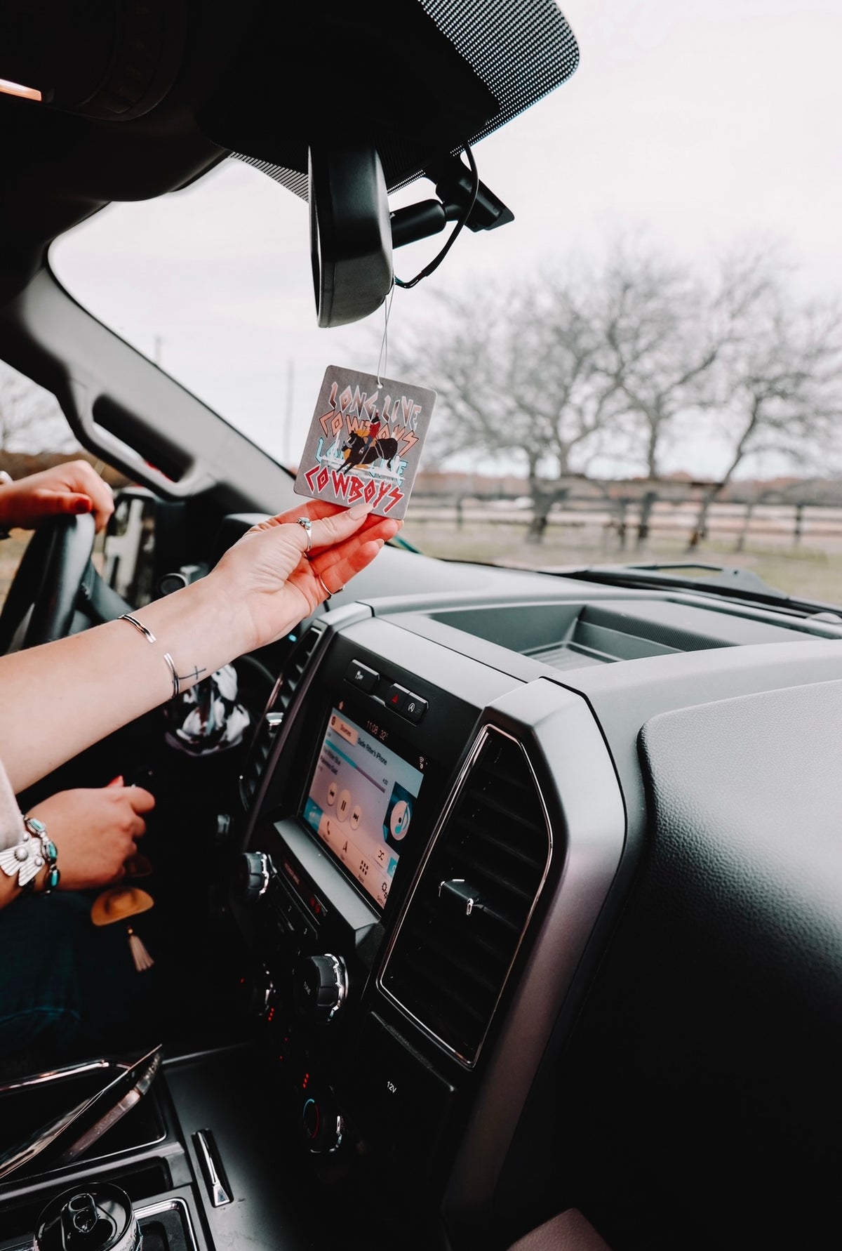 Long Live Cowboys Car Air Freshener