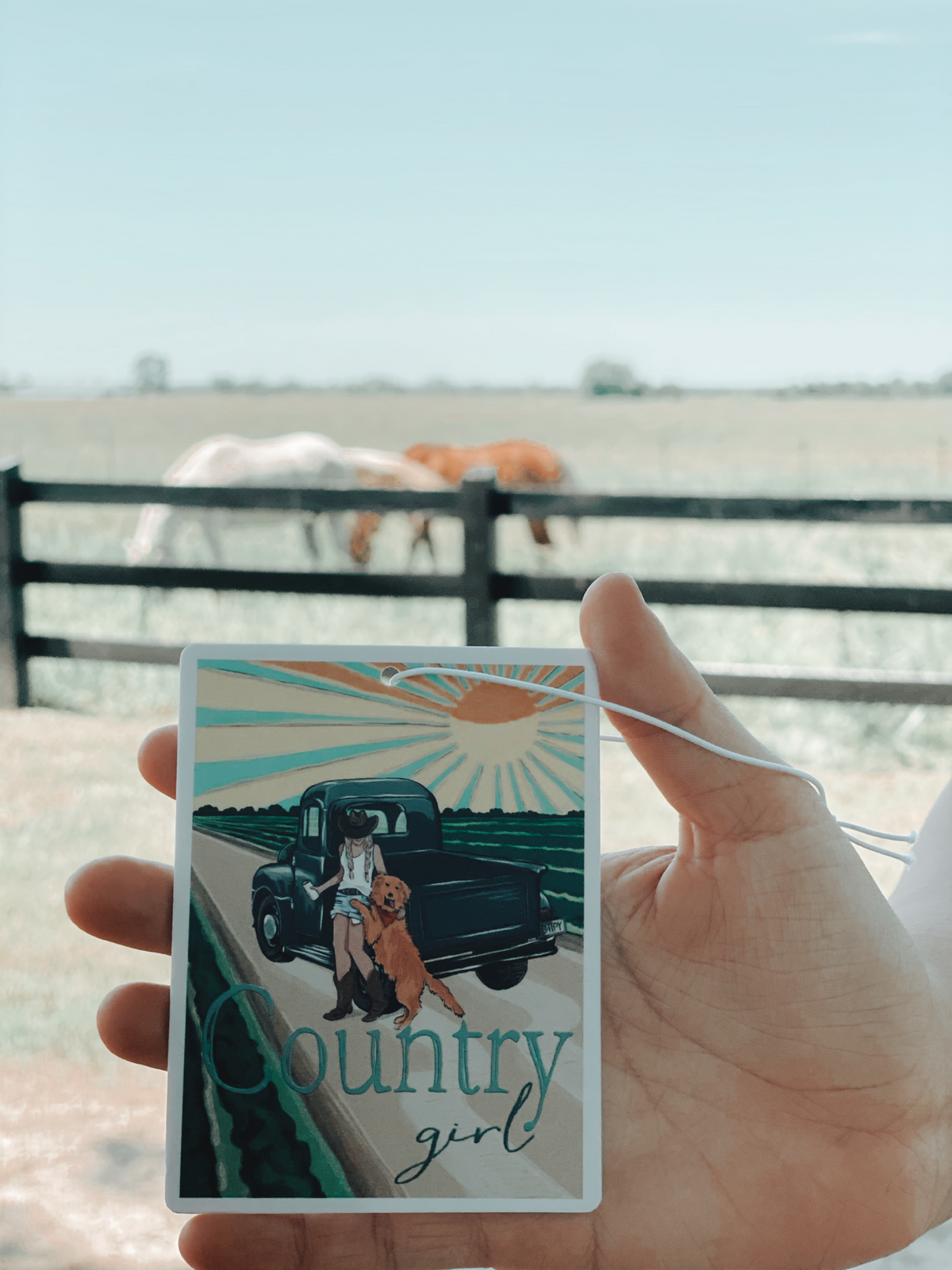 Country Girl Air Freshener