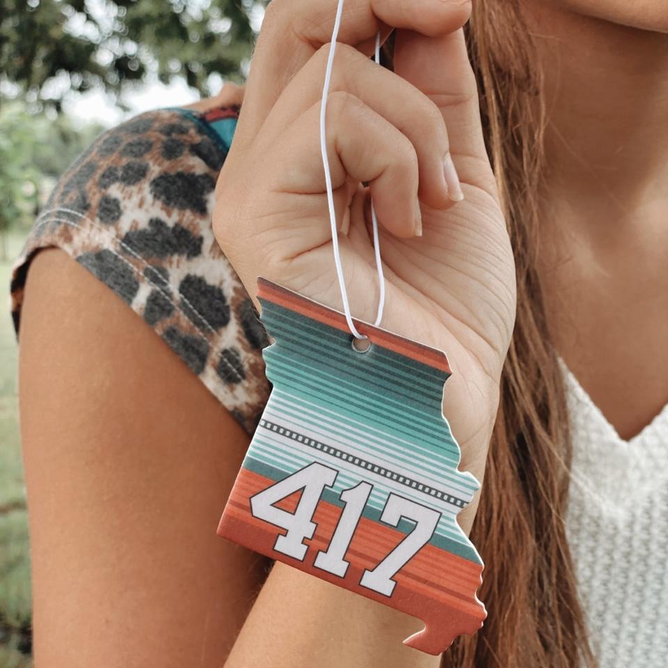 Missouri 417 Air Freshener