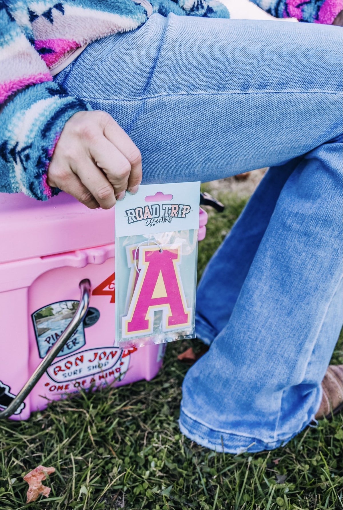 Varsity Initial A Air Freshener