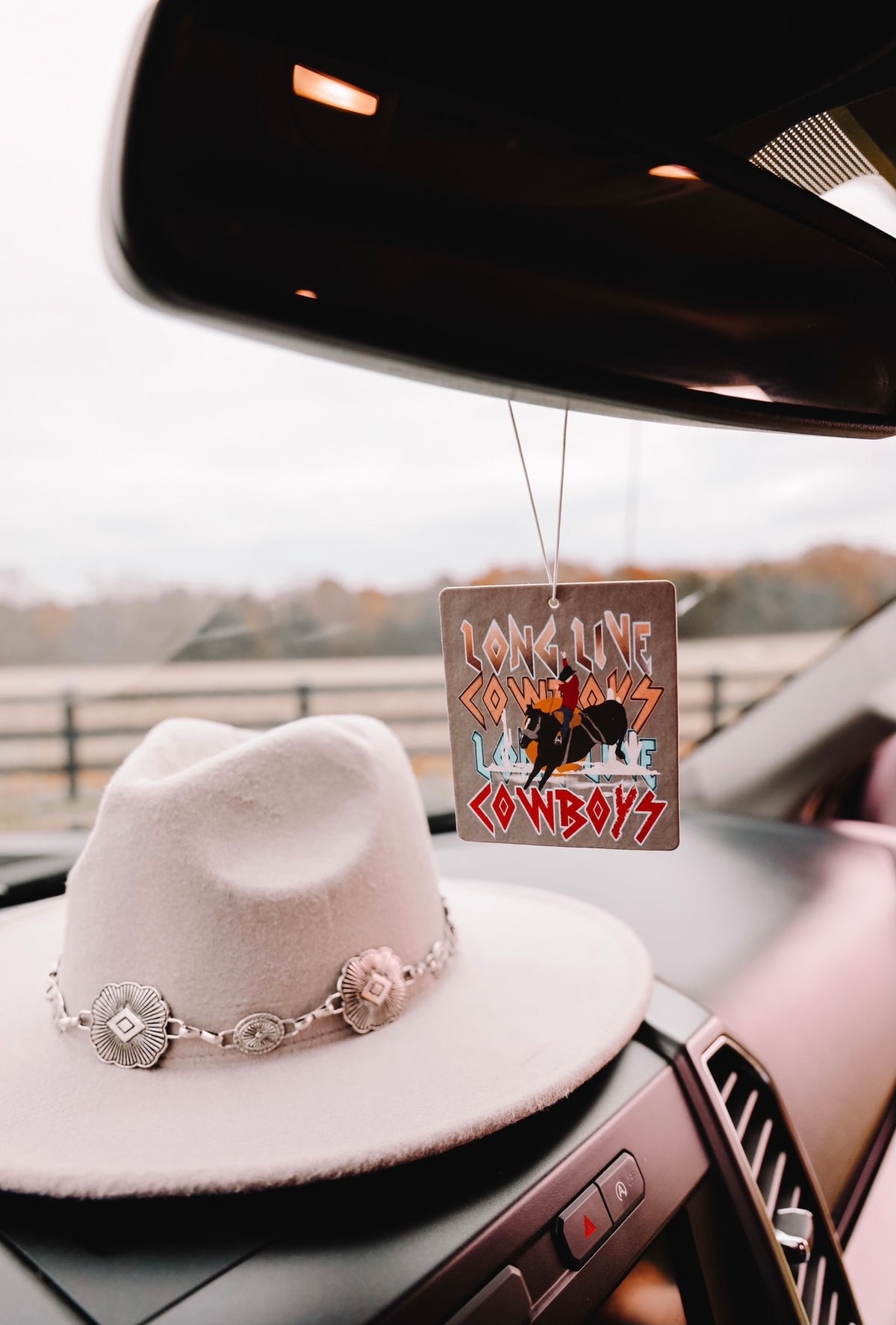 Long Live Cowboys Car Air Freshener