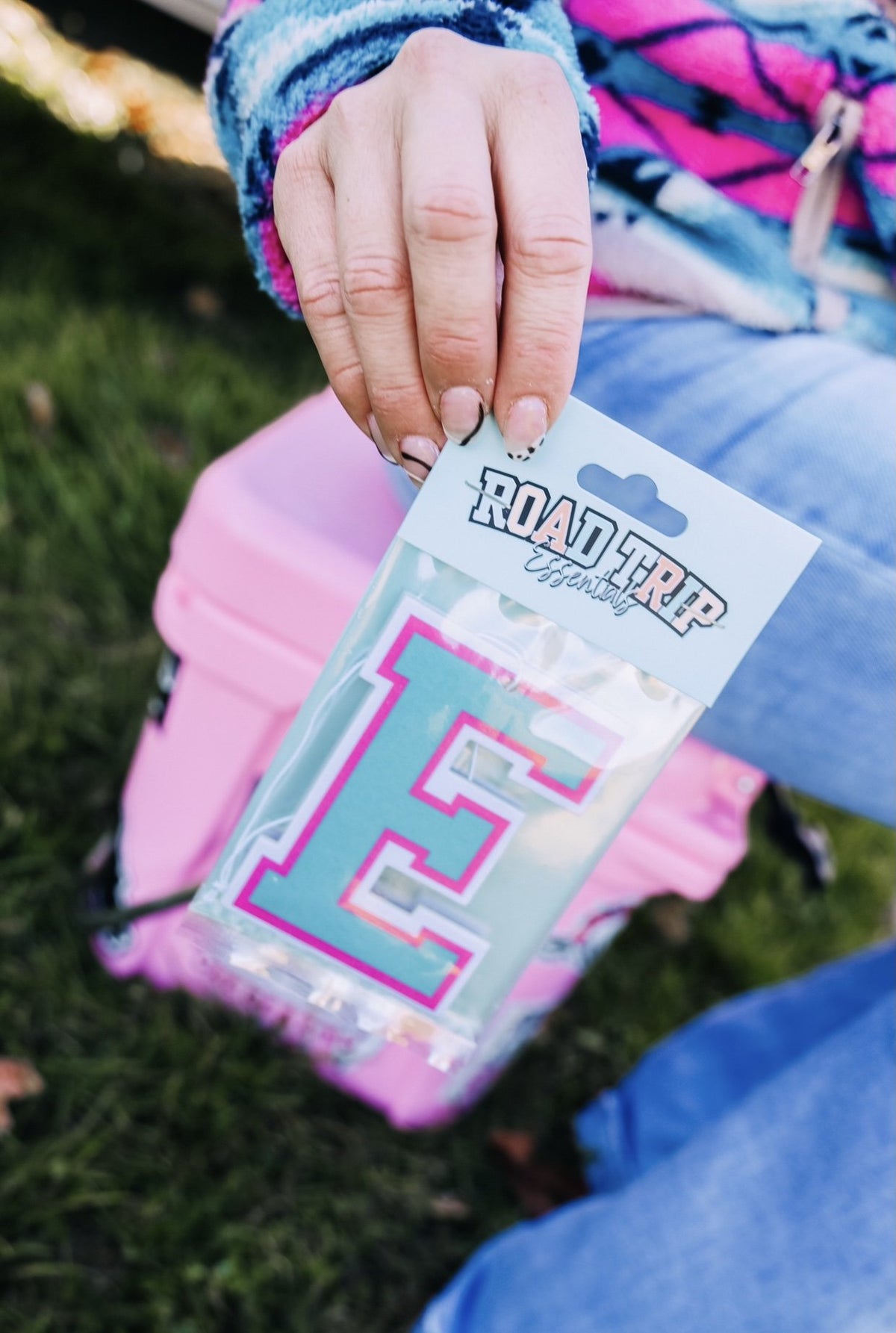 Varsity Initial E Air Freshener