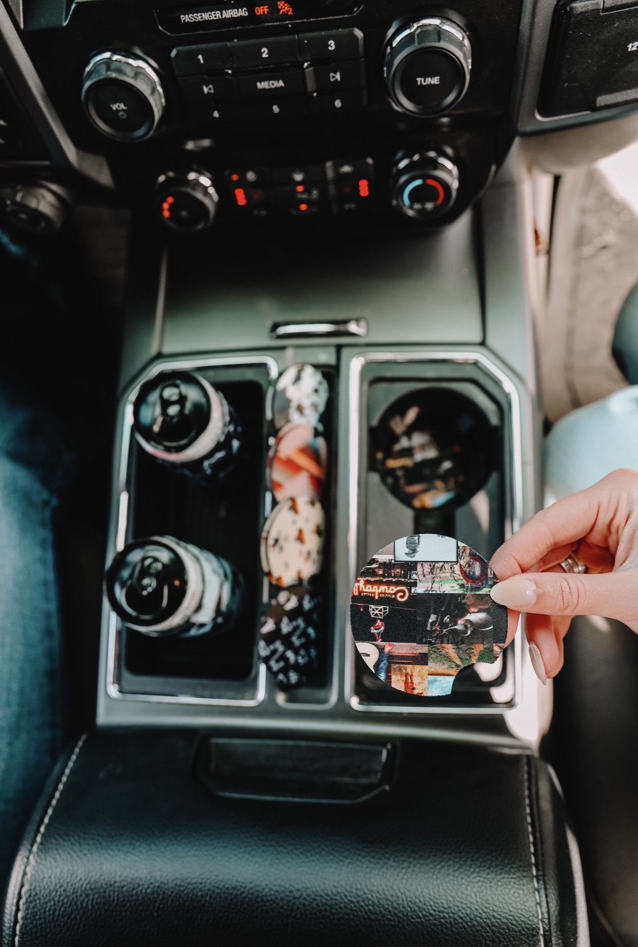 Custom Car Coasters (2 Pack) Car Accessories – maotucustom