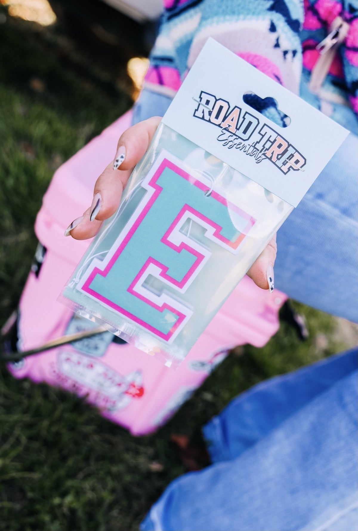 Varsity Initial E Air Freshener