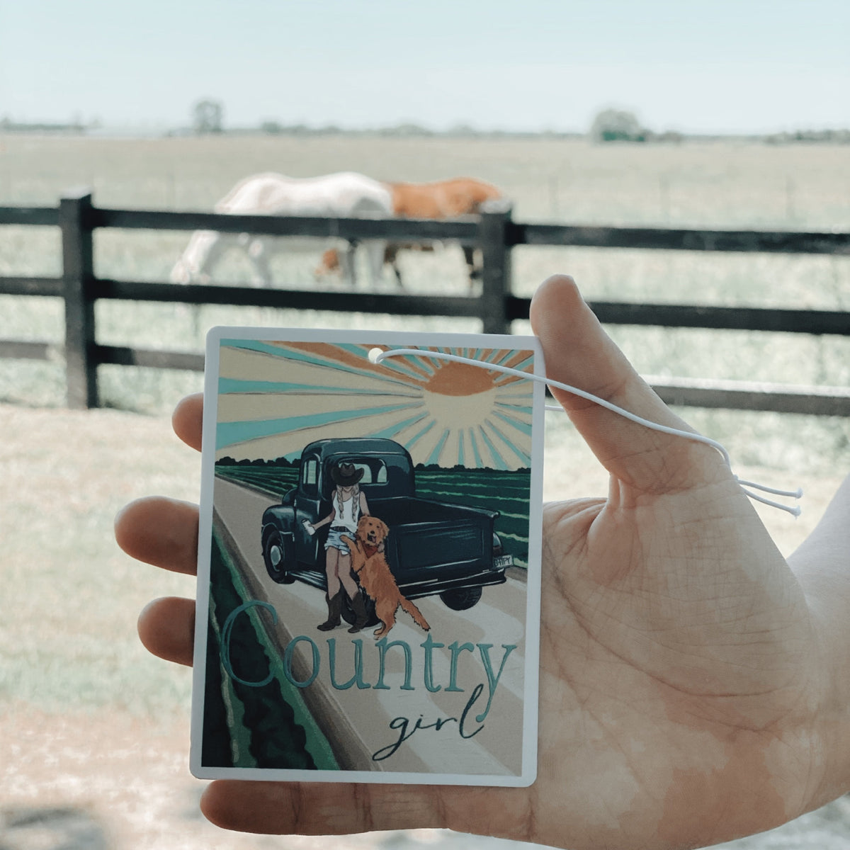 Country Girl Air Freshener