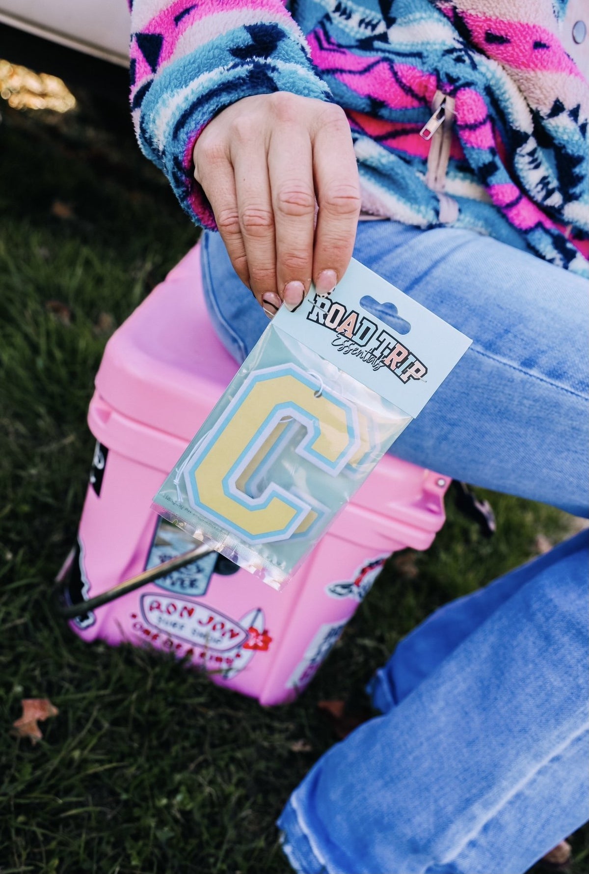 Varsity Initial C Air Freshener