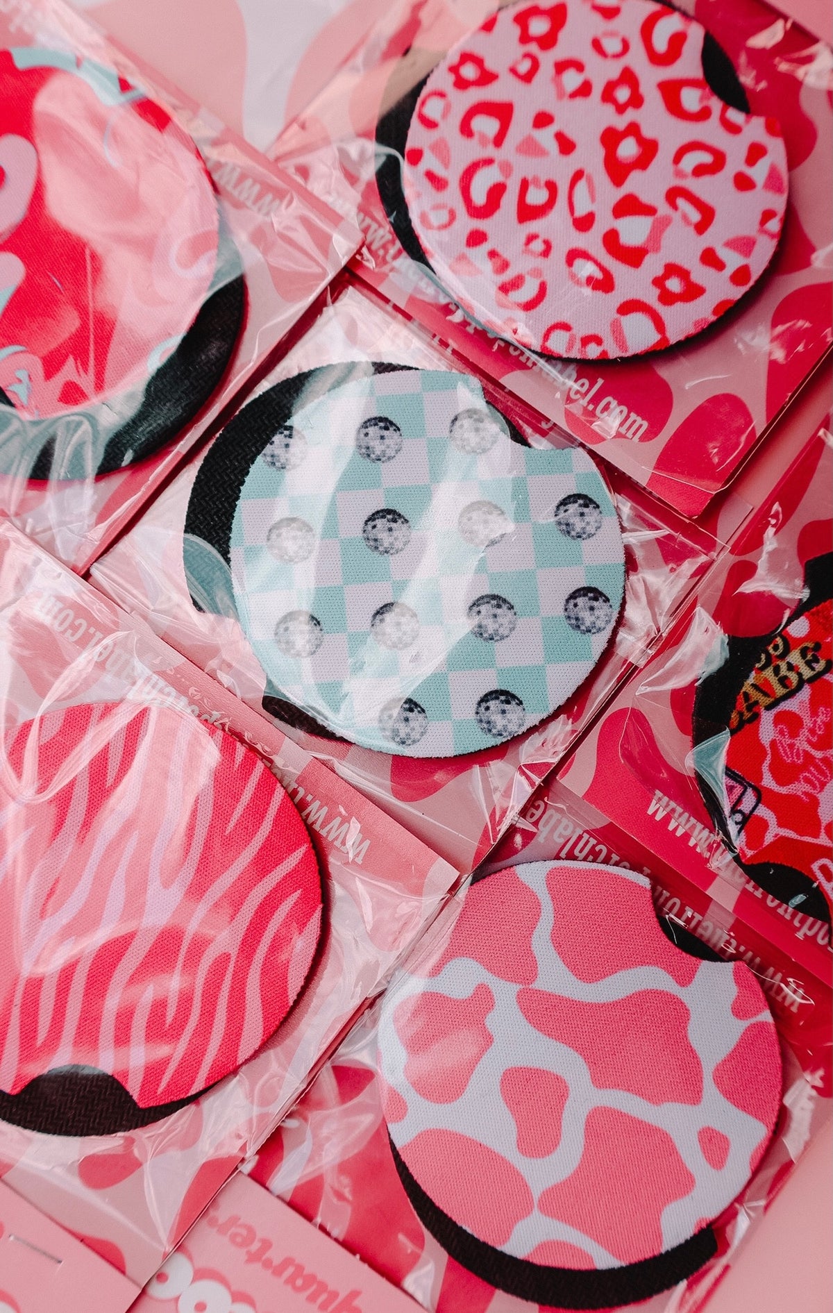 Disco Ball Car Coasters 2-Pack