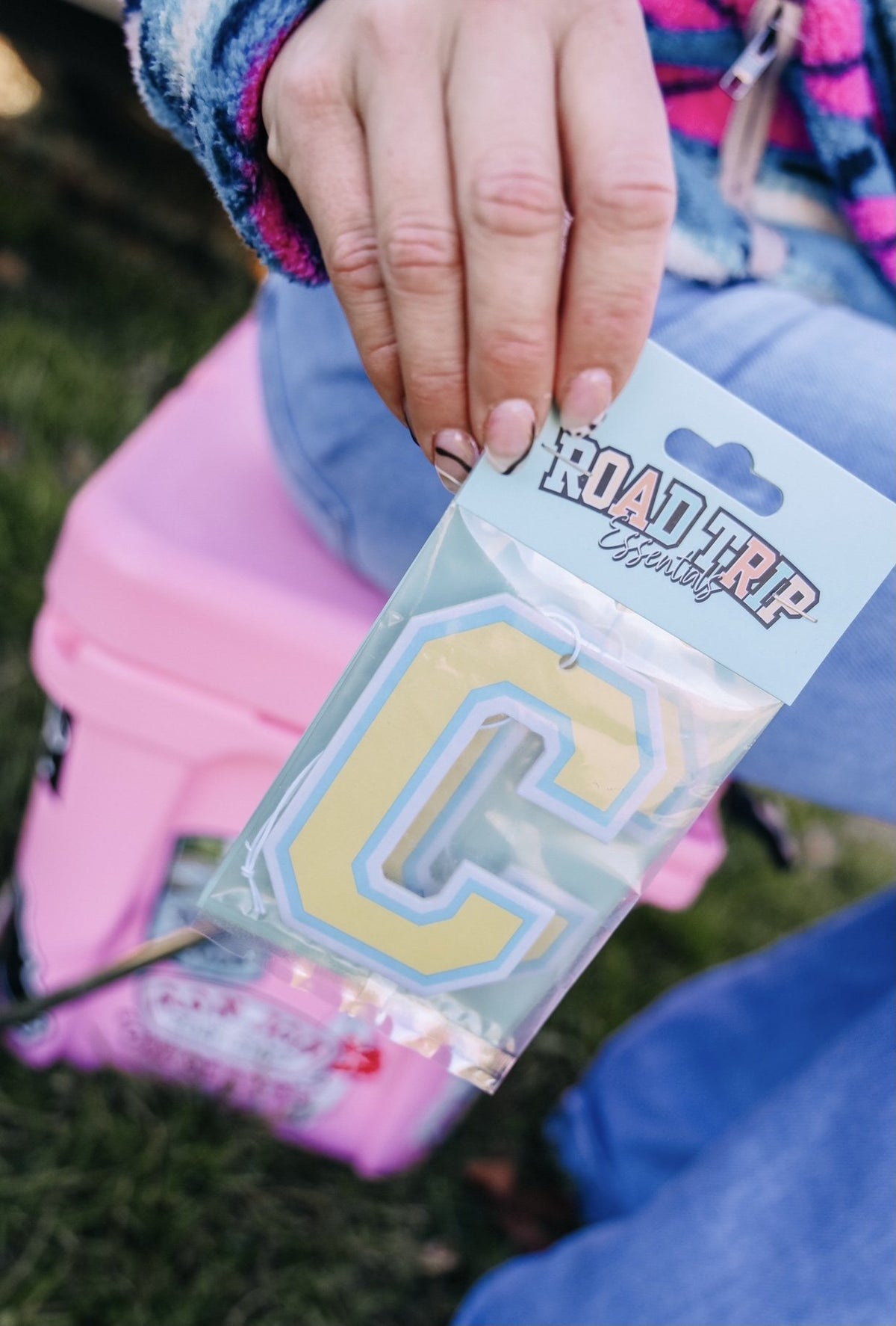 Varsity Initial C Air Freshener