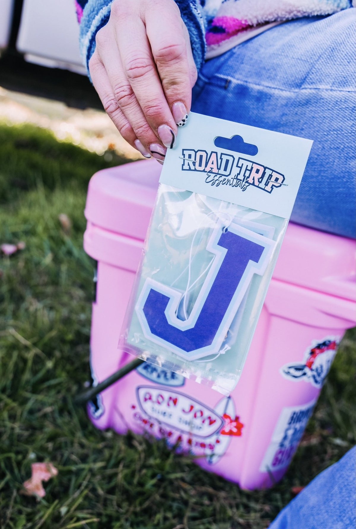 Varsity Initial J Air Freshener